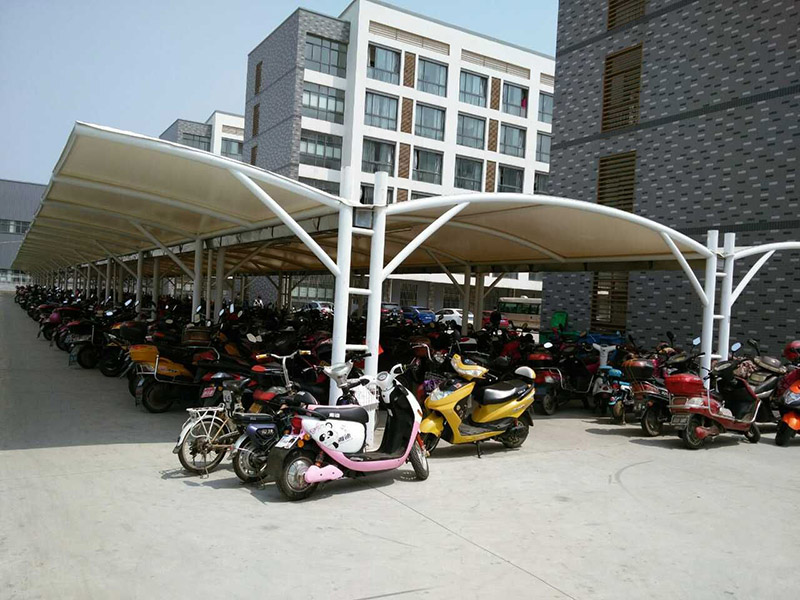 膜結(jié)構(gòu)自行車棚